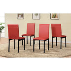 Ensemble de salle à manger 5 pièces en métal Citico de Roundhill Furniture