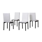 Ensemble de salle à manger 5 pièces en métal Citico de Roundhill Furniture