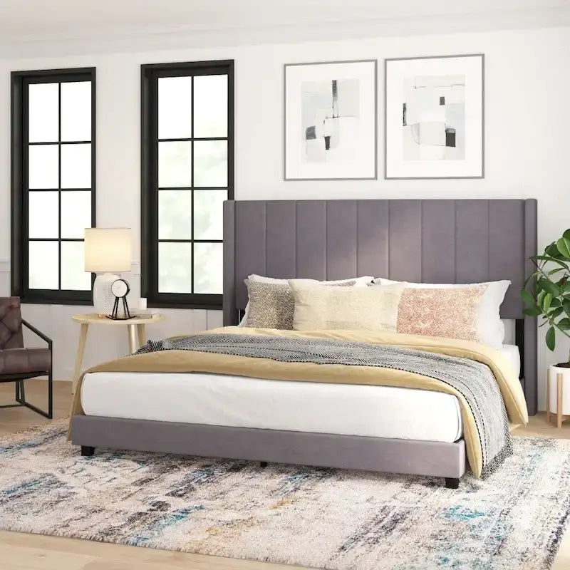 Meuble TV multifonctionnel de 71 po avec rangement, fini expresso, style contemporain