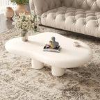 48,5 Table Basse Moderne Forme Nuage 4 Pieds