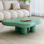 48,5 Table Basse Moderne Forme Nuage 4 Pieds