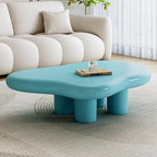 48,5 Table Basse Moderne Forme Nuage 4 Pieds