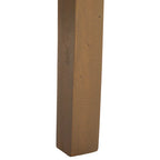 Lot de 2 chaises de salle à manger en osier naturel L 48 cm x P 56 cm x H 104 cm, style bohème côtier