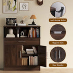 Buffet Futzca, Meuble de rangement de cuisine