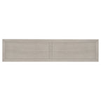 Console/Table d'appoint avec tiroirs de rangement et étagère inférieure - 63L x 14W x 30H
