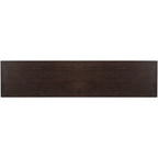 Console/Table d'appoint avec tiroirs de rangement et étagère inférieure - 63L x 14W x 30H