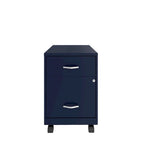 Classeur mobile vertical 2 tiroirs de 45,7 cm de profondeur, format lettre, avec tiroir accessoire Space Solutions 18