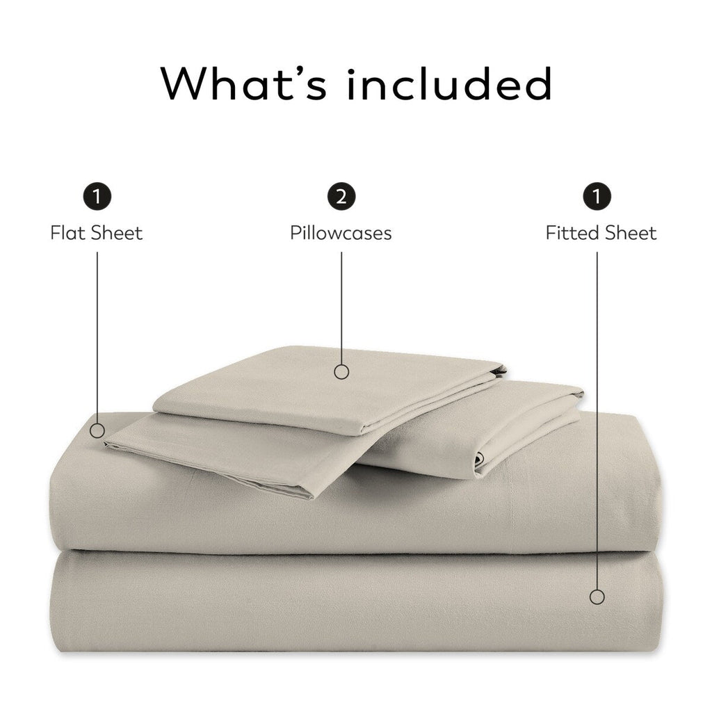 Parure de draps de luxe en coton égyptien ultra-doux et soyeux Aireolux 1000 fils/pouce²