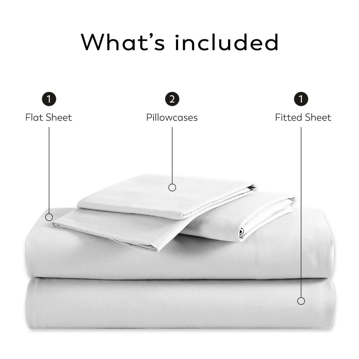 Parure de draps de luxe en coton égyptien ultra-doux et soyeux Aireolux 1000 fils/pouce²