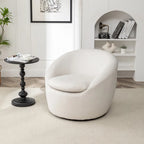 Fauteuil pivotant - Rotation à 360° - Tissu bouclette