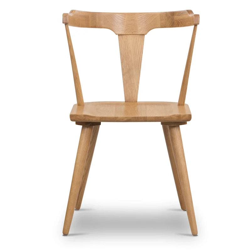 Chaise de salle à manger Poly & Bark Enzo - Bois de chêne massif