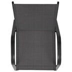Lot de 4 tabourets de bar d'extérieur avec matériau Flex Comfort - Tabouret de terrasse