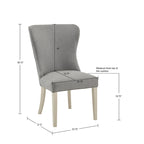 Chaise de salle à manger latérale Helena Madison Park Signature