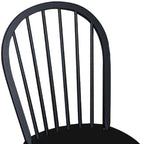 Chaise de salle à manger à dossier fuseau Windsor en bois massif International Concepts