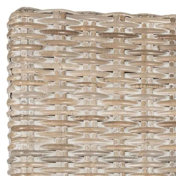 Chaise de salle à manger naturelle Alearda de SAFAVIEH (Lot de 2) - 23 x 24.4 x 34 - 23L x 24P x 34H