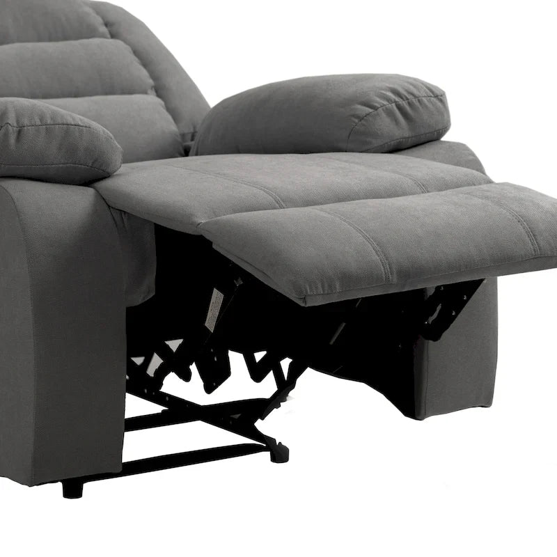 Fauteuil inclinable manuel classique et traditionnel, ensemble de 2
