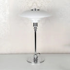 Lampe de table à LED à niveaux post-moderne HomeyFad avec alimentation intégrée