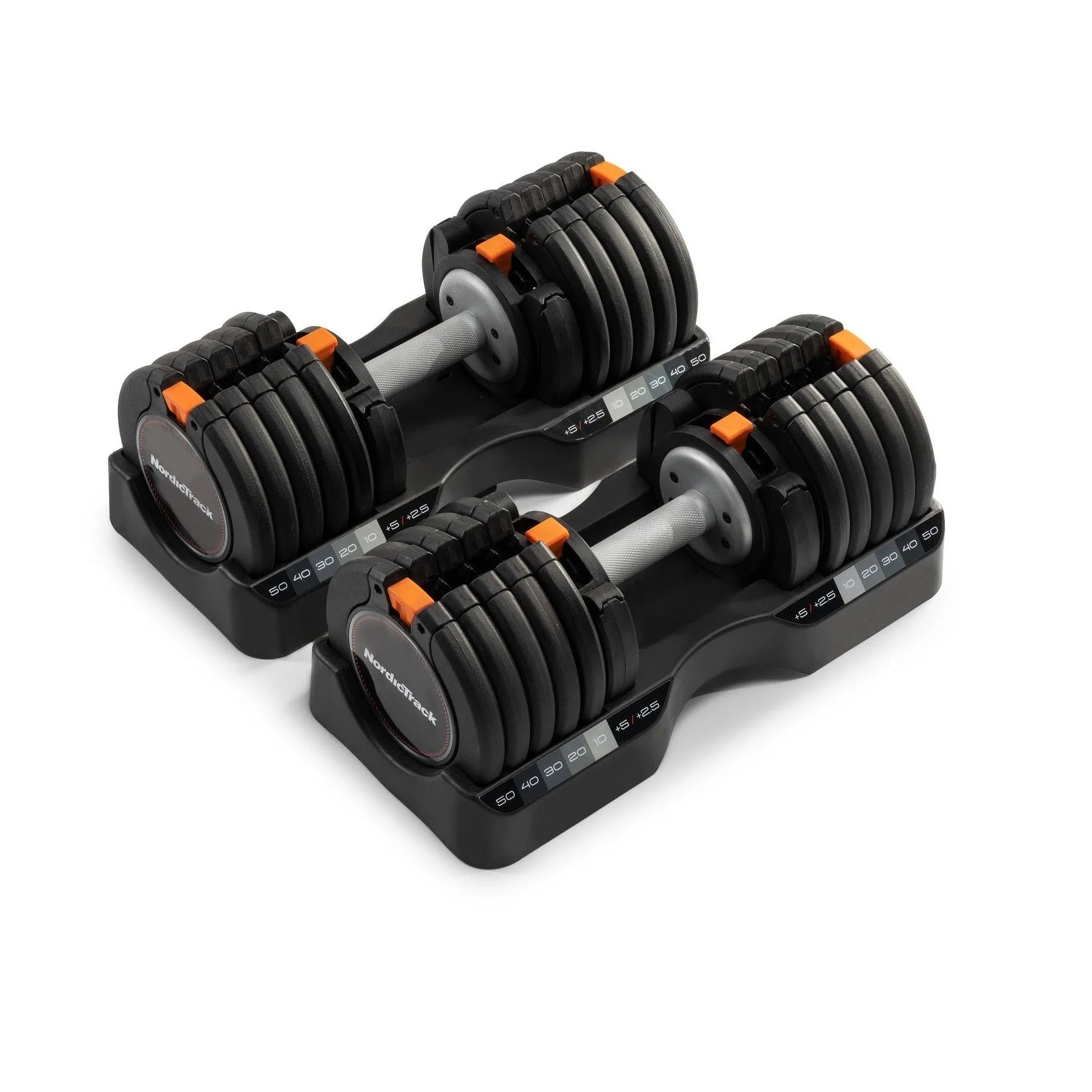 Ensemble d'haltères ajustables NordicTrack de 25 kg (55 lb)