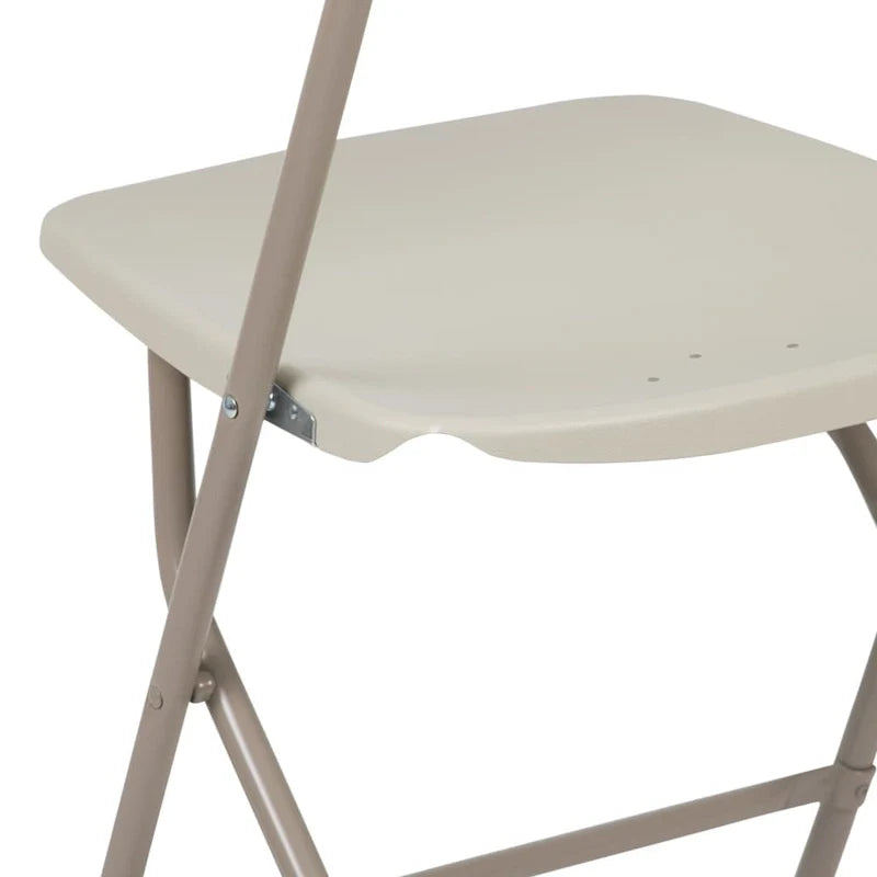 Chaise pliante en plastique – Lot de 10 – Capacité de poids de 295 kg – Chaise d'événement