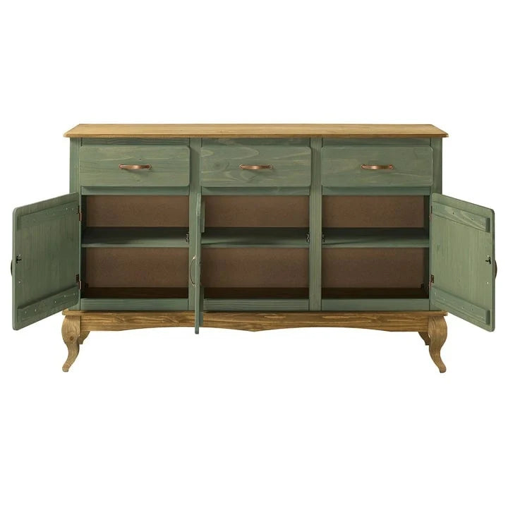 Buffet Vert en Bois