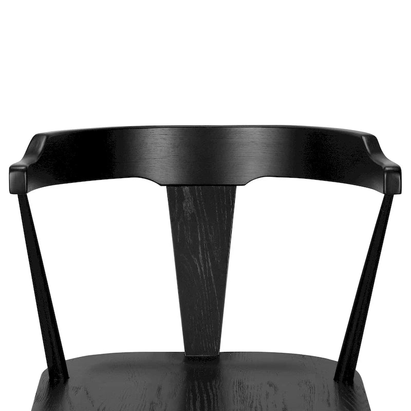 Chaise de salle à manger Poly & Bark Enzo - Bois de chêne massif
