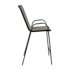 Lot de 4 tabourets de bar d'extérieur avec matériau Flex Comfort - Tabouret de terrasse